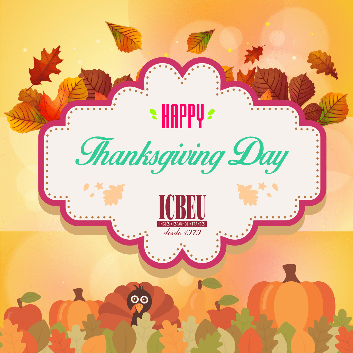 Happy Thanksgiving Day! - ICBEU